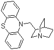 structure of CAS# 29216-28-2, Mequitazine