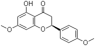 structure of CAS# 29424-96-2, (S)-5-Hydroxy-7,4'-dimethoxyflavanone