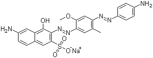 CAS 登录号：2945-96-2, 直接黑 17