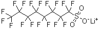 CAS 登录号：29457-72-5, (全氟辛基)磺酸锂