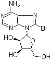 structure of CAS# 2946-39-6, 8-溴腺苷