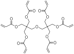 structure of CAS# 29570-58-9, 聚二季戊四醇六丙烯酸酯