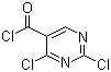2,4-Dichloro-5-pyrimidinecarbonyl chloride molecular structure (CAS 2972-52-3)