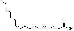 structure of CAS# 29743-97-3, 顺式-10-十七碳烯酸