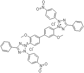 structure of CAS# 298-83-9, 氯化硝基四氮唑蓝