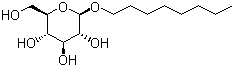 structure of CAS# 29836-26-8, 辛基-beta-D-吡喃葡萄糖苷