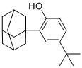 structure of CAS# 29912-44-5, 2-Adamantyl-4-tert-butylphenol