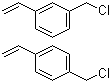 structure of CAS# 30030-25-2, Vinylbenzyl chloride