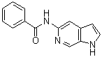 structure of CAS# 300586-90-7, N-1H-Pyrrolo[2,3-c]pyridin-5-ylbenzamide