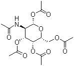 structure of CAS# 3006-60-8, 2-(乙酰氨基)-2-脱氧-beta-D-半乳糖 1,3,4,6-四乙酸酯