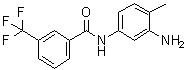 structure of CAS# 30069-31-9, N-(3-氨基-4-甲基苯基)-3-(三氟甲基)苯甲酰胺