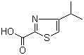 structure of CAS# 300831-06-5, 4-Isopropylthiazole-2-carboxylic acid