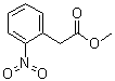 structure of CAS# 30095-98-8, 2-Nitrophenylacetic acid methyl ester