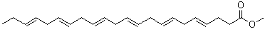 structure of CAS# 301-01-9, 4,7,10,13,16,19-二十二碳六烯酸甲酯