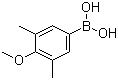 structure of CAS# 301699-39-8, 3,5-二甲基-4-甲氧基苯硼酸