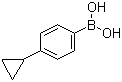 structure of CAS# 302333-80-8, 4-Cyclopropylphenylboronic acid