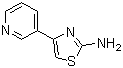 structure of CAS# 30235-27-9, 2-Amino-4-(3-pyridyl)thiazole