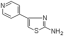 structure of CAS# 30235-28-0, 2-Amino-4-(4-pyridyl)thiazole