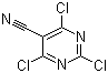structure of CAS# 3029-64-9, 2,4,6-Trichloro-5-pyrimidinecarbonitrile