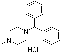structure of CAS# 303-25-3, Cyclizine hydrochloride