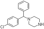 structure of CAS# 303-26-4, 1-(4-氯二苯甲基)哌嗪