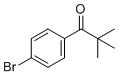 structure of CAS# 30314-45-5, 1-(4-溴苯基)-2,2-二甲基丙烷-1-酮