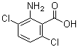 structure of CAS# 3032-32-4, 3,6-Dichloroanthranilic acid