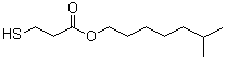structure of CAS# 30374-01-7, Isooctyl 3-mercaptopropionate