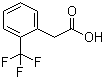 structure of CAS# 3038-48-0, 2-(Trifluoromethyl)phenylacetic acid