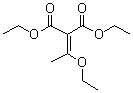 structure of CAS# 3044-06-2, (1-乙氧基亚乙基)丙二酸二乙酯