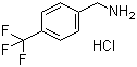 structure of CAS# 3047-99-2, 4-(三氟甲基)苄胺盐酸盐
