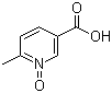structure of CAS# 30478-91-2, 6-甲基烟酸 N-氧化物