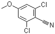 structure of CAS# 30482-87-2, 2,6-二氯-4-甲氧基苯甲腈