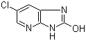 structure of CAS# 304861-88-9, 2-羟基-6-氯咪唑并[4,5-b]吡啶