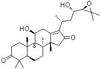 CAS # 30489-27-1, Alisol C, (8alpha,9beta,11beta,14beta,23S,24R)-24,25-Epoxy-11,23-dihydroxydammar-13(17)-ene-3,16-dione, 16-Oxoalisol B