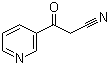 structure of CAS# 30510-18-0, 3-氧代-3-(3-吡啶基)丙腈