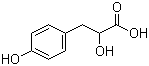 structure of CAS# 306-23-0, 3-(4-羟基苯基)乳酸