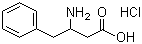 structure of CAS# 3060-41-1, 3-Amino-4-phenylbutyric acid hydrochloride