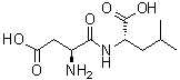 structure of CAS# 3062-14-4, L-alpha-天冬氨酰-L-亮氨酸