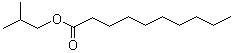 CAS # 30673-38-2, Isobutyl caprate, Isobutyl decanoate, Decanoic acid isobutyl ester