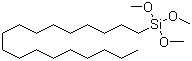 structure of CAS# 3069-42-9, Octadecyltrimethoxysilane