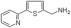 structure of CAS# 306934-92-9, 5-(2-Pyridinyl)thiophene-2-methylamine