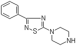structure of CAS# 306935-14-8, 3-Phenyl-5-piperazino-1,2,4-thiadiazole