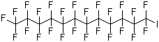 structure of CAS# 307-60-8, Perfluorododecyl iodide