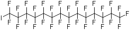 structure of CAS# 307-63-1, 全氟十四烷基碘