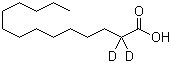 CAS # 30719-21-2, Tetradecanoic-2,2-D2 acid