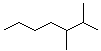 structure of CAS# 3074-71-3, 2,3-Dimethylheptane