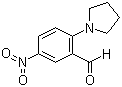 structure of CAS# 30742-59-7, 5-硝基-2-(1-吡咯烷基)苯甲醛