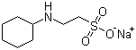 structure of CAS# 3076-05-9, Sodium 2-(cyclohexylamino)ethanesulphonate