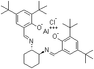 structure of CAS# 307926-51-8, (1S,2S)-(+)-1,2-环己二胺双(3,5-二叔丁基亚水杨基)氯化铝